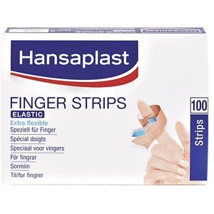 Preisvergleich Produktbild Söhngen Wundpflaster Hansaplast Elastic Fingerverband 12x2cm 100 Stück