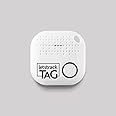Letstrack Bluetooth TAG & Item Finder for Keys, Wallet & Luggage | TAG Tracker | Wallet Finder | Key Finder | Battery Replaceable | Works with Alexa & Siri, iOS & Android Compatible (Pack of 1, White)