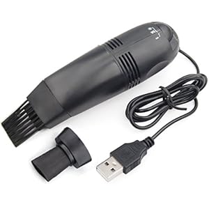 TRIXES Mini Turbo USB Hoover/Vacuum Cleaner for Laptop PC Computer Keyboard