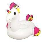  41113 Cavalgable inflable gigante forma de Unicornio BESTWAY 224 x 164 cm