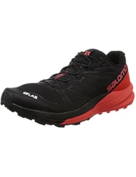 Salomon Unisex-Erwachsene S-Lab Sense Ultra Traillaufschuhe, Schwarz, 49.3 EU