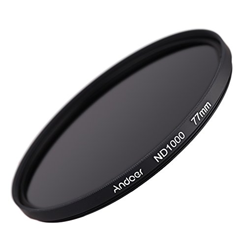 Andoer Filtre de densit   neutre des Fader Andoer 77mm ND1000 10 Stop pour reflex num  rique Nikon Canon