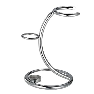 Anself Shaving Razor Holder Stainless Steel Shaving Stand Men's Shaving Tool Organizer for Badger - Image 8
