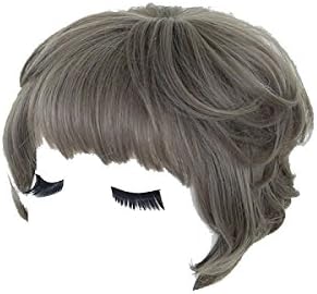 Sniffs Wigs Wigs Short Hair Short Curls Fluffy Curly Natural Realistic Wigs Cap Sex Girls Delicate Natural,B