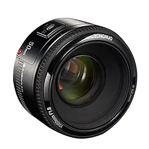 YONGNUO YN50mm F1.8, Standard Prime Auto Focus Lens for Canon Full Frame SLR EF Mount Cameras