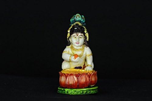 HINDU GOD BAL KRISHNA LADDU GOPAL STATUE IDOL GIFT ITEM