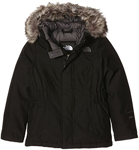 The North Face G Greenland Down - Anorak para Niña, color negro (black/tnfblk/graphtgr), talla Medium