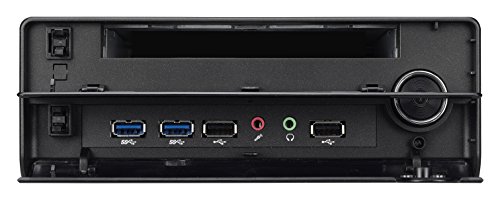 SHUTTLE Barebone XPC slim XH97V Sockel LGA 1150 Haswell 2XDDR3 3XSATA 1XeSATA Intel H97 Heatpipe HDMI/2XDP schwarz - 6