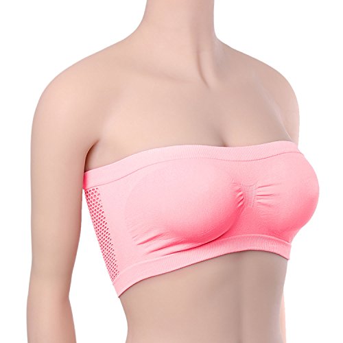 Grapple Deals Comfortable Tube Strapless Bra Non Padded Headband