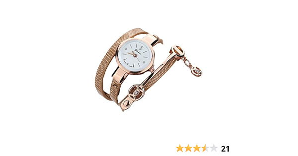 Xinantime Moda Orologio Bracciale Elegante Colore D'oro Donna : Amazon.it:  Orologi
