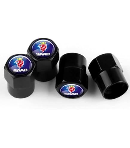 Accessori Auto Saab Coprimozzo Per Saab 93 9-3 9-5 Vector Linear Aero - 4 Pezzi, 63 Mm, Antipolvere E Impermeabile Coprimozzi Auto Antipolvere - 11