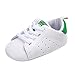 Produktbild Sterne Drucken Freizeitschuhe Kleinkind Kinder, DoraMe Neugeborenes Baby Junge Mädchen Sneaker Anti-Rutsch Weiche Sohle Einzelne Schuhe für 3-12 Monate (Age:3~6 Monate/Size:11, Grün)