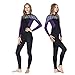 Produktbild Committede-Taucheranzug Damen Mädchen UV Schutzkleidung Sunsuit Ganzkörperansicht Badeanzug Overall Watersport Damen Tauchanzug Schwimmanzug Schnorchelanzug Overall Watersport