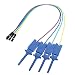 Produktbild Bluelover 20Pcs Testklemme Draht Haken Test Clip Für Logic Analyzer
