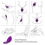 Redesign Vį`bŗãting G-Stímulátor Rechargeable Items,GoudanSHIRT Toys with Flexible çô-çk r-í-ng for Men Couples Slient Soft Skin-Friendly