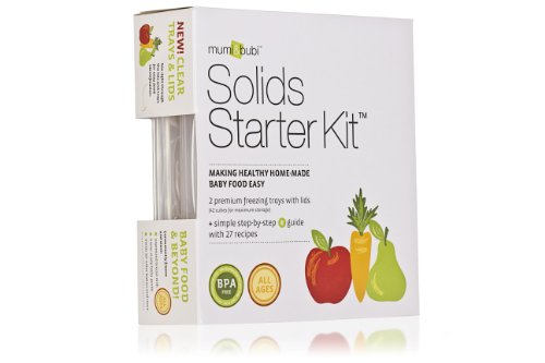 Mumi&Bubi Solids Starter Kit Gefrierformen Babykost 42 Portionen á 30g BPA-frei - 2
