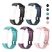 Produktbild Letsfit ID115U, ID115U HR Ersatzbänder, verstellbare Ersatzriemen für Letsfit Fitness Tracker ID115U, ID115U HR, NICHT für ID115, 130Plus HR, ID130Plus Color HR 5 pcs (schwarz, blau, pink, lila, grün)