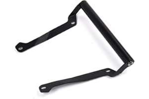 MOQIAOSEIKO Staffa per piastra di navigazione GPS per supporto per telefono traversa di espansione per moto compatibile con VOGE Valico 525DSX DS525X DS 525X 625DSX DS625X