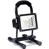 Multi-Modi: 1)Weißes Licht-Schwach/Hell; 2)Rot und Blau Licht-Blitzen abwechselnd, 3)SOS-Modus und Weiß Licht gleichzeitig. Flutlicht-Taschenlampen - Flutlicht-TaschenlampenNotbeleuchtung ,Rot / Blau blinkende Warn- oder Hilferuf-Funktion. zwei Helligkeitsstufen, ist sie eher auf lange Leuchtdauer (bis zu 8 Stunden!)