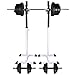 Produktbild Arichtop vidaXL Kniebeugen-/Langhantelständer mit Hantel-Set 60,5 kg