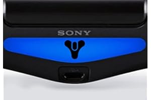 DECUS SHOP Adhesivo para PlayStation PS4 diseño a elegir negro negro Destiny Logo (schwarz)