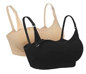 iLoveSIA 2/3 Pack Womens Seamless Breastfeeding Nursing