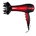 Red Hot 2200 W Benross 37010 Ultra Professional Hair Dryer with Diffuser and Concentrator Nozzle