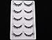 Attractive beauty 5 Pair Crisscross False Eyelashes Lashes