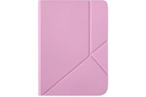 Étui SleepCover Rose Bonbon pour Kobo Clara Colour/BW 6" | Housse avec Veille/Réveil | Support 2 Positions | Cuir Végan | Compatible Kobo Clara Colour et Clara BW