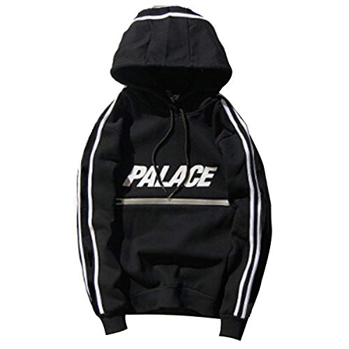 Minetom Uomo Cappuccio Maglione Moda Hip Hop Streetwear Felpa Sport Hoodies Con Sportivi Casual Danza Pantaloni Allenamento Running Jogging Pantaloni Hoodie02 EU L