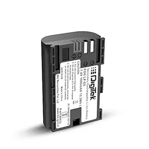 DIGITEK (LP-E6New) Lithium-ion Rechargeable Battery for Canon DSLR Camera | Compatibility - EOS SD Mark III, Mark II, EOS 7D, EOS 6D, 60D, 70D.