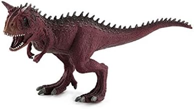Amazemarket 4 Style Triceratops Carnotaurus Stegosaurus Cretaceous Exquisite Toy Assorted Dinosaur Figures Lifelike Models Kids Adult Dinosaurs Lover Prehistoric Creatures Collection (Purple Carnotaurus)