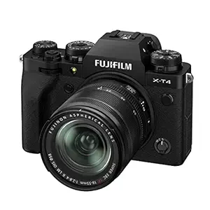 Fujifilm X-T4 Mirrorless Digital Camera (with 18-55mm Lens, Black)