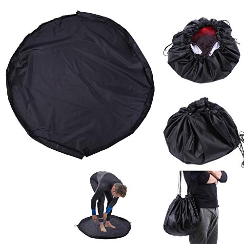 Leezo - Borsa Impermeabile 2 in 1 Resistente per Il Cambio della Muta Subacquea per surfisti, Diametro 50/90/130 cm, Diameter 130cm
