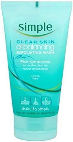 Simple Clear Skin Exfoliating Face Wash 150Ml