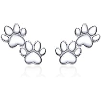 Bracciale Con Zampa Di Cane E Gatto In Argento Sterling 925 | Regolabile Con Perline | Gioiello Per Amanti Animali - 2