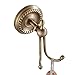 Produktbild CASEWIND Badezimmer Accessoires Messing Doppel Mantelhaken Hütenhaken Kleiderhaken Wandmontiert Installisation mit Günstig Praktisch Funktion Retro Design