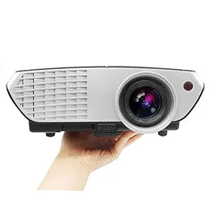 PLAY Upgrade Full HD LED 3500 Lumens Home Theater Projector with 1 Year Warranty (Black/ Silver)