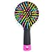 leading-star Rainbow Volume Anti-static Magic Hair Curl Straight Massage Comb Brush Mirror