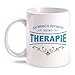 Produktbild Fashionalarm Tasse Ich brauch keine Therapie - Kreuzfahrt beidseitig bedruckt mit Spruch | Geschenk Idee Urlaub Reise Meer Schiffsreise Schiff, Farbe:weiß