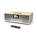 Produktbild Willingham DAB/DAB+ Digitales FM-Radio - Kabelloses Bluetooth - 30W CD-Player - HiFi-Lautsprechersystem - Fernbedienung - AUX-In und USB-MP3-Wiedergabe - Farbbildschirm (Eiche)