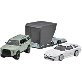 Hot Wheels Premium Team Transport HRV37 Car Culture '18 Toyota 4Runner & '89 Toyota Supra