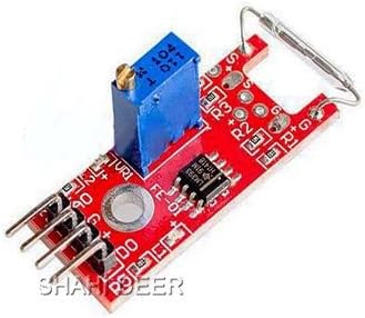 SHAHIDEER Large Magnetic Dry Reed Pipe Switch Magnetron Sensor Module KY-025 For Arduino DIY 1pcs
