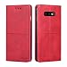 Produktbild Samsung Galaxy S10 Lite Durable Protective Case PU Leather Wallet Case Flip Kickstand Function Ultra Folio Flip Slim Card Holder Case Cover Durable Protective Case for Samsung Galaxy S10