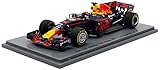 Spark – Tag Heuer RB13 Spanien GP 2017 Red Bull Fahrzeug Miniatur, S5036, blau/rot/gelb, Maßstab 1/43