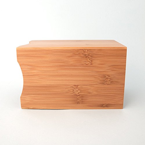 6-teiliges Bamboo Utensilien und Halter – 100% Natur Holz von einfach natur Bliss ist umweltfreundlich – Der Küche Löffel & Spatel für täglichen Gebrauch in einer Beautifil Bambus Box - 4