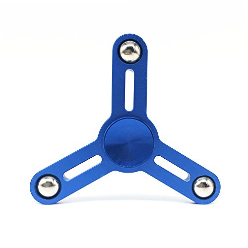 Newest Fidget Spinner Toy, CHIRISEN EDC ADHD Focus Hand Spinner Toy with Hybrid Ceramic Bearing Ultra Durable Non-3D Printed for Children and Adults (Blue)