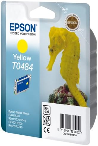 Epson Inkjet Cartridge Page Life 400pp Yellow Ref T048440, Genuine