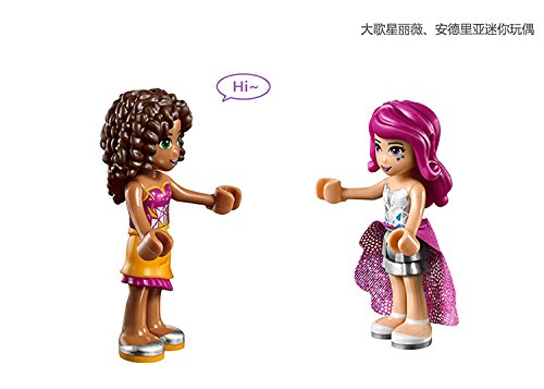 Imagen 5 de Lego Friends 41105, Pop Star: escenario, multicolor