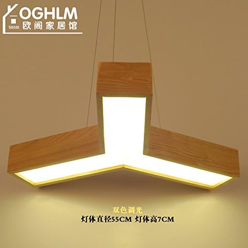 Lzonv Pendant Lights/ Chandeliers/ Ceiling Lights Nordic Solid Wood New Chinese Simple Diet Office